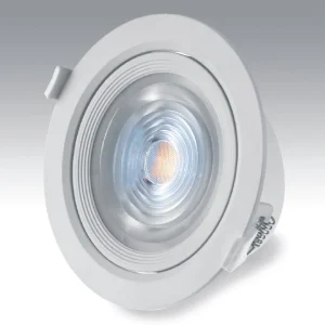 Vivida faretto tondo bianco orientabile 15w orient