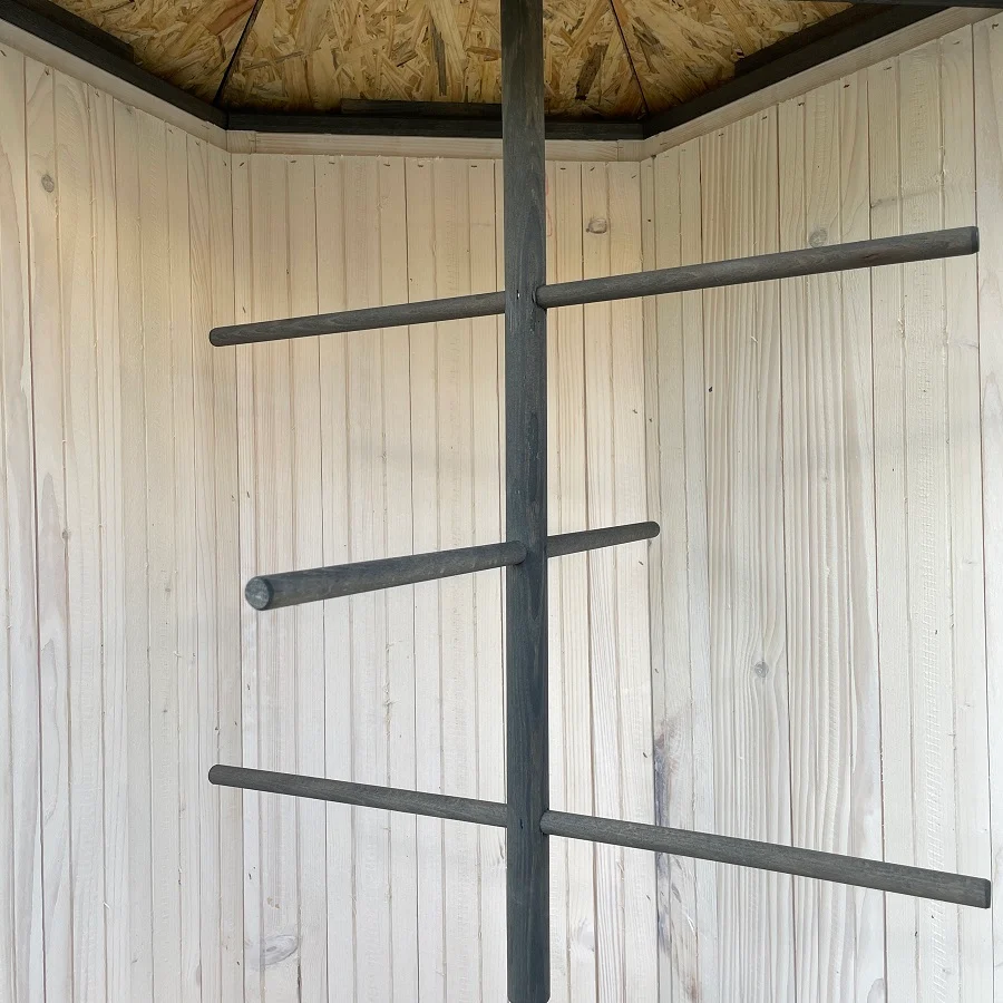 Voliera Legno Cocorita | Esagonale