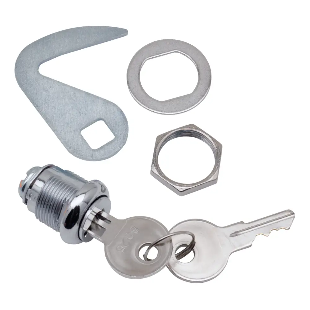 V-Twin MFG Set lucchetto rigido per borsa laterale Harley stile 70-81