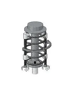 Compressore per molle universale GEDORE 240 mm 8031380
