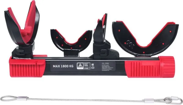 Set compressore molle KS Tools 6 pezzi fino 1800 kg di carico 500.8625