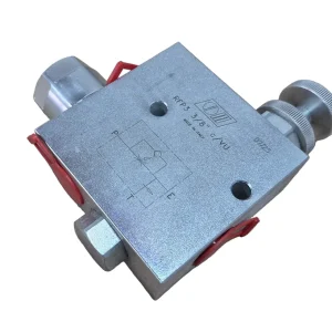 3-valvola di regolazione della corrente 3 vie fino 90 l/min 1/2"