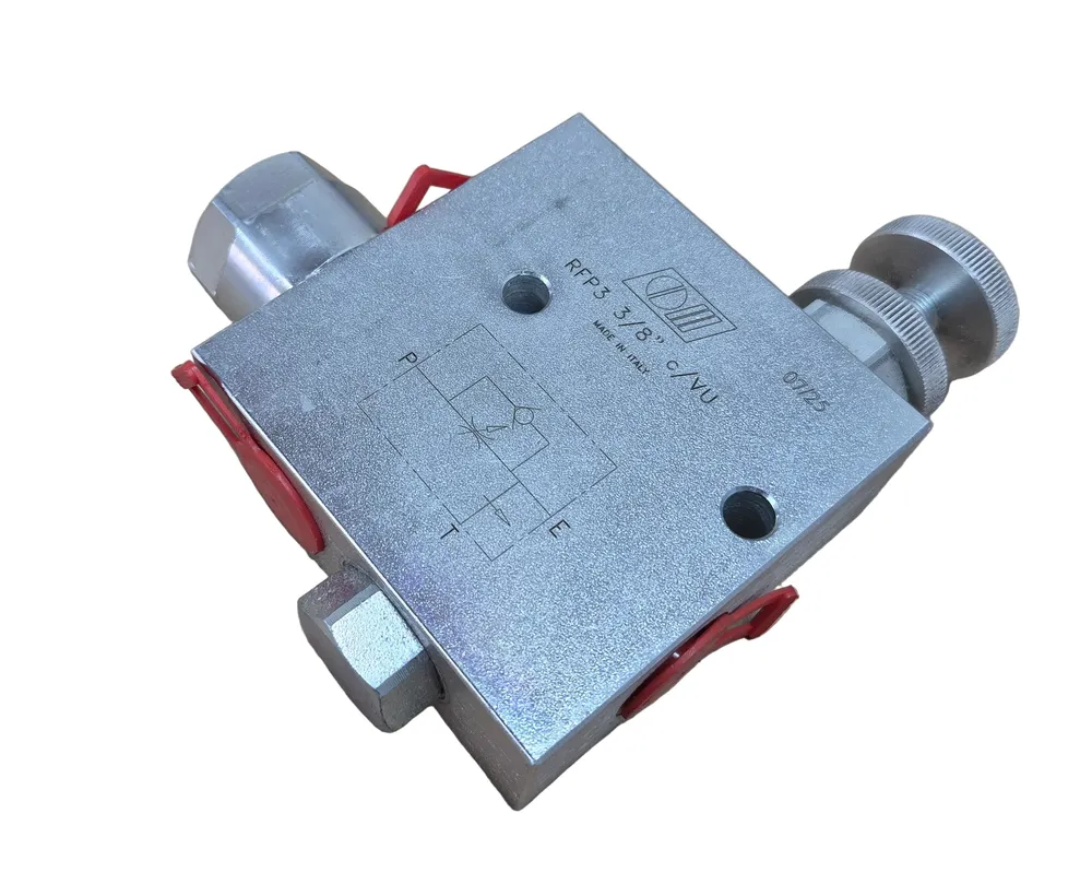 3-valvola di regolazione della corrente 3 vie fino 90 l/min 1/2"