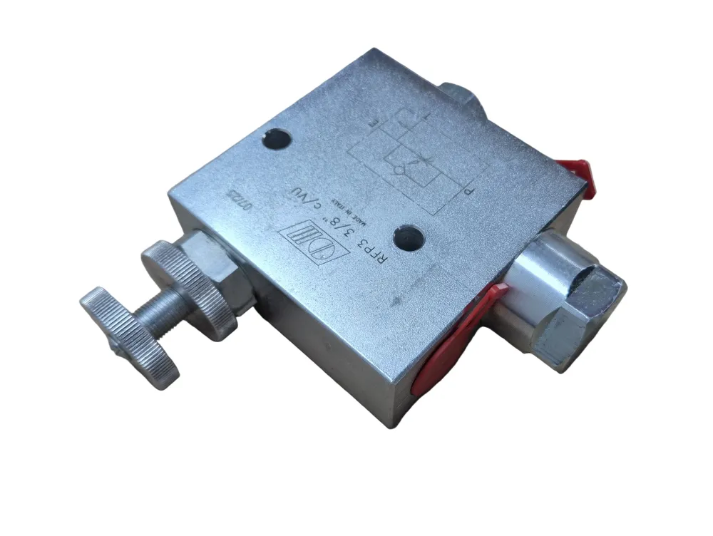 3-valvola di regolazione della corrente 3 vie fino 90 l/min 1/2"