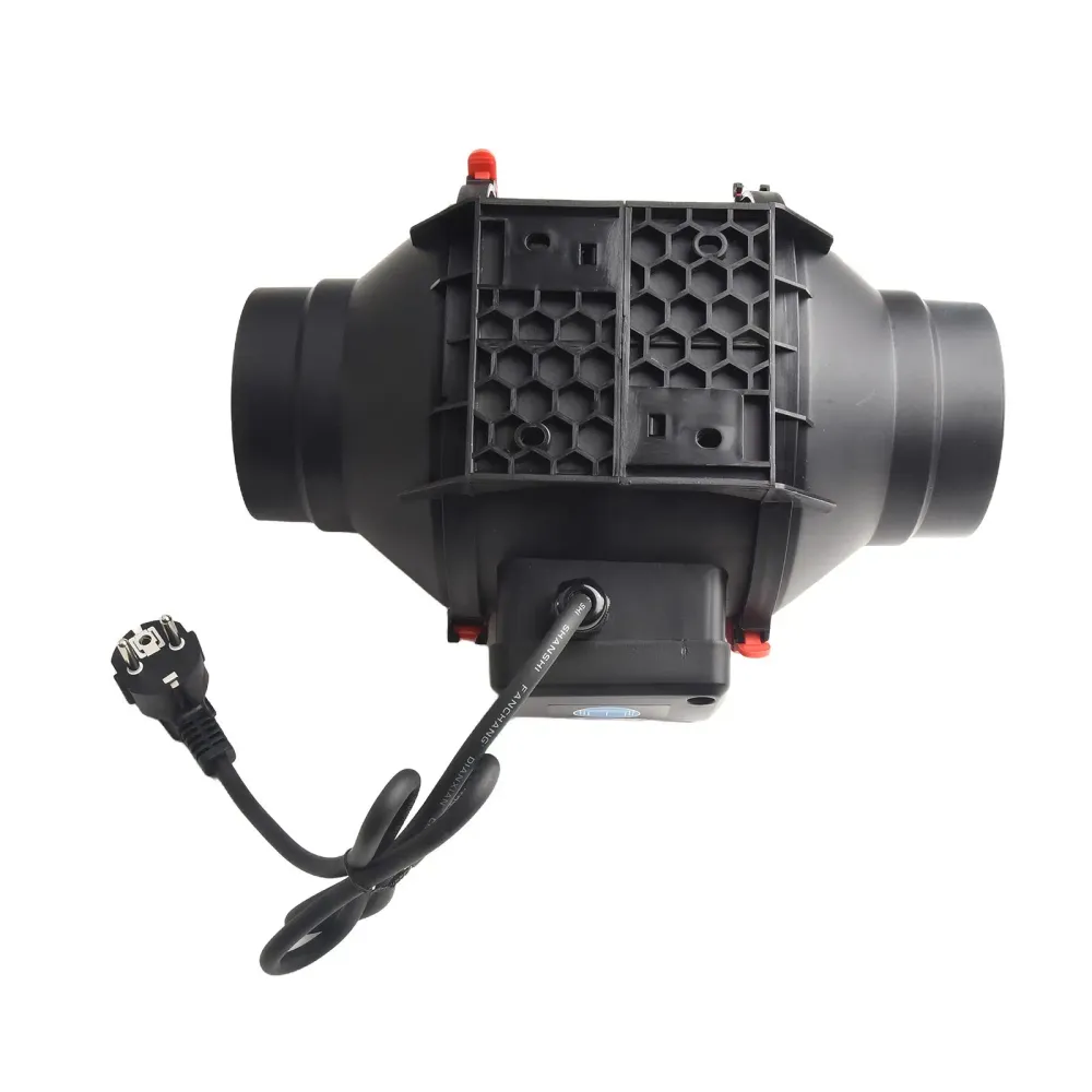 Ventilatore Estrattore Linea da 100 mm con Controllo della Velocità Variabile per Sistemi HVAC Domestici