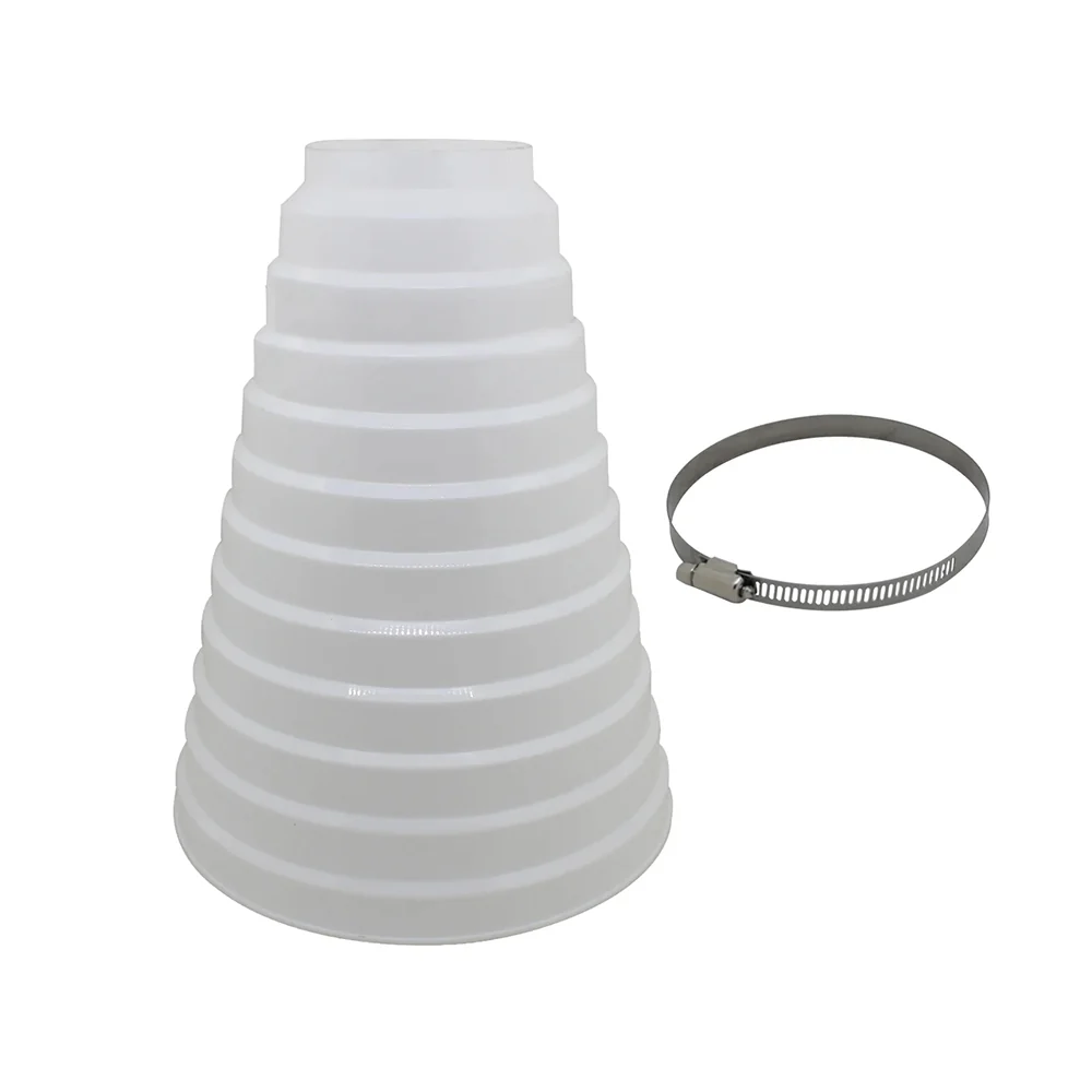 Riduttore universale ABS per sistemi di ventilazione Diametro, riduttore di condotto da 80mm 200mm Connettore riduttore di...