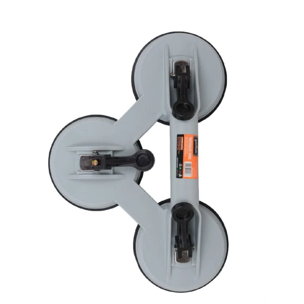 Tripla ventosa per sollevare lastre di vetro specchi peso max 150 kg