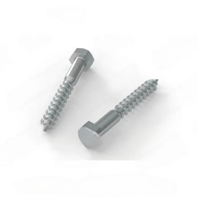 Tirafondo Testa esagonale12x100 Zn 4.8 Di571 Uni704 En14592