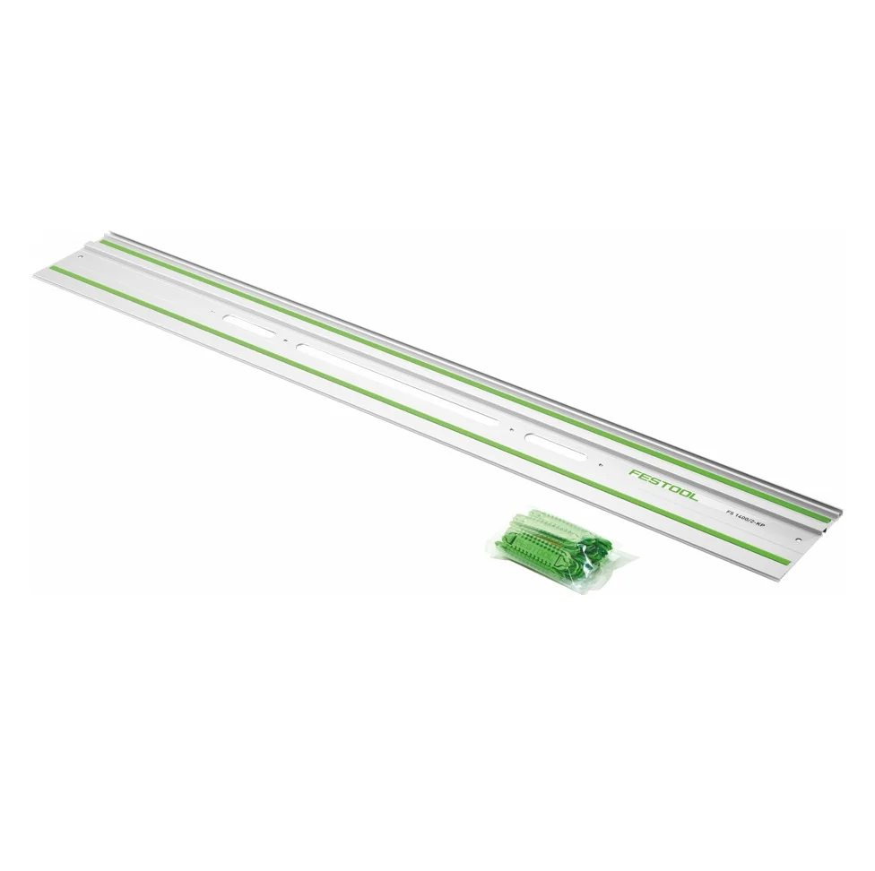 Guida angolare Festool FS-WA per guida FS/2 taglio 60º + prolunga FS-WA-VL + guida FS 1400/2-KP 1400 mm
