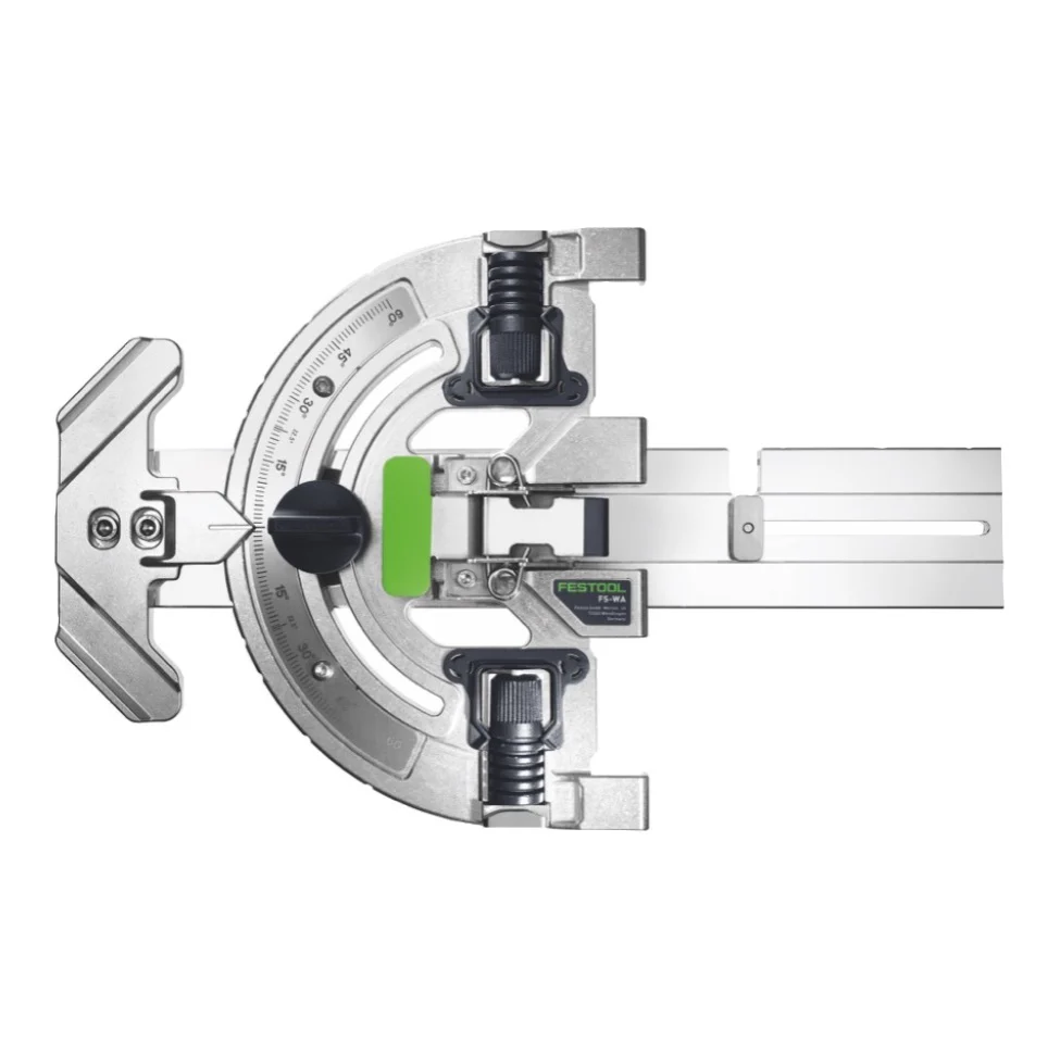 Guida angolare Festool FS-WA per guida FS/2 taglio 60º + prolunga FS-WA-VL + guida FS 1400/2-KP 1400 mm